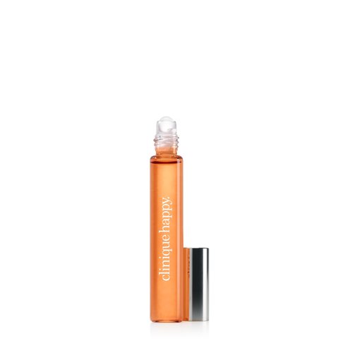 Clinique Happy Eau de Parfum Spray | Notes of Grapefruit, Bergamot, Hawaiian Wedding Flower + Spring Mimosa | Perfumes for Women, Mini Travel Size, 0.34 Fl Oz