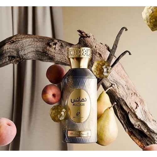 Khadlaj Nafais Sharq Eau De Parfum Spray, 3.4 Ounce (Unisex)