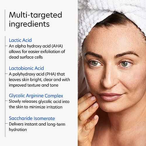 PCA SKIN Resurfacing Serum - Gentle Exfoliating Facial Corrective with Lactic & Glycolic Acid for Bright, Even Skin (1 fl oz)