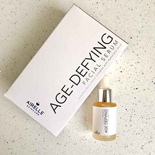 Airelle Age-Defying Facial Serum | Anti-Aging, Helps Reduce Wrinkles, Fine Lines, Crows Feet | Dermatologist Recommended | Hyaluronic Acid, Berrimatrix | Natural Ingredients | .85 Fl Oz