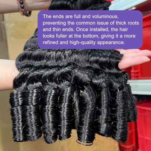 Lemoda 30Inch 1PC/lot Burmese Loose Deep Wave Curly Virgin Human Hair Bundles Spriral Curly Ends Top Quanlity Unprocessed Raw Human Hair Extensions