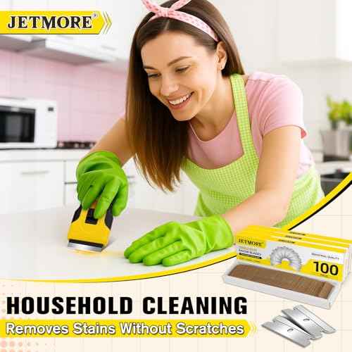 400 Pack Single Edge Razor Blades, Straight Razor Fit Most Standard Razor Blade Scraper, Single Blade razor Individually Wrapped, Razor Refills, Utility Blades for Glass, Tile, Metal, Window