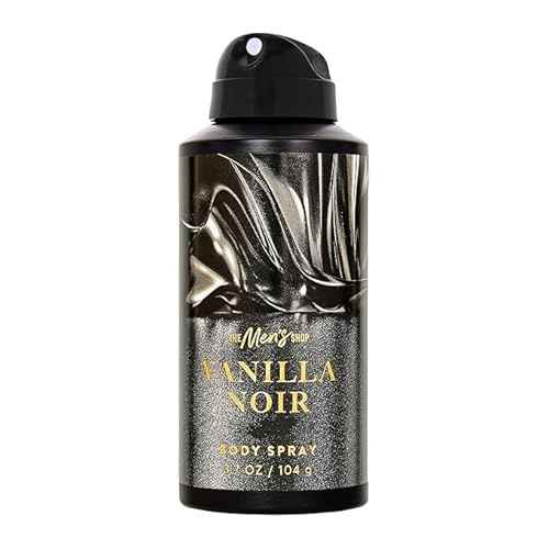 Bath and Body Vanilla Noir Men's Collection Body Spray | 3.7 fl oz pack of 1 (Men's deo)