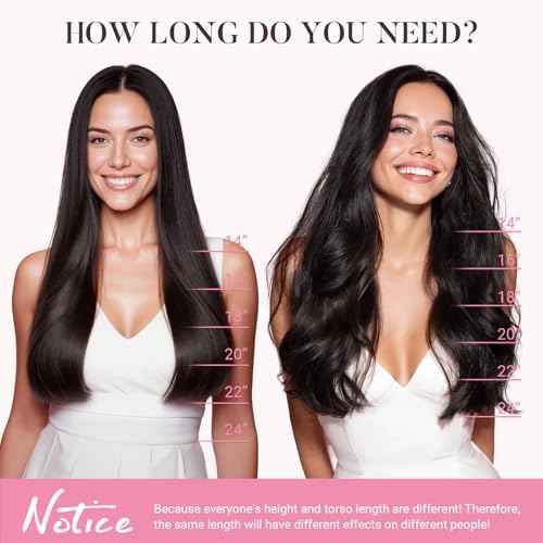 MAXITA Clip in Hair Extensions Real Human Hair, 7 pcs Chocolate Brown 22 Inch 120g, Clip ins Remy Hair Natural Straight Hair for Woman