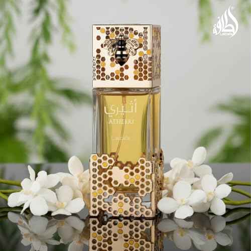 Lattafa Atheeri for Unisex Eau de Parfum Spray, 3.4 Ounce / 100 ml