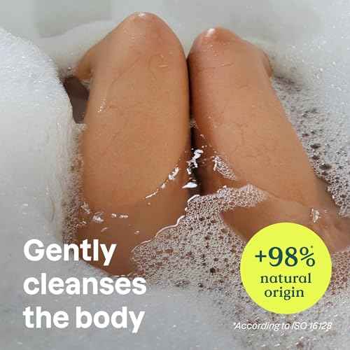 ATTITUDE Bubble Bath, EWG Verified, Plant and Mineral-Based, Dermatologically Tested, Vegan Body Care Products, Extra Gentle, Unscented, 16 Fl Oz (Pack of 6)