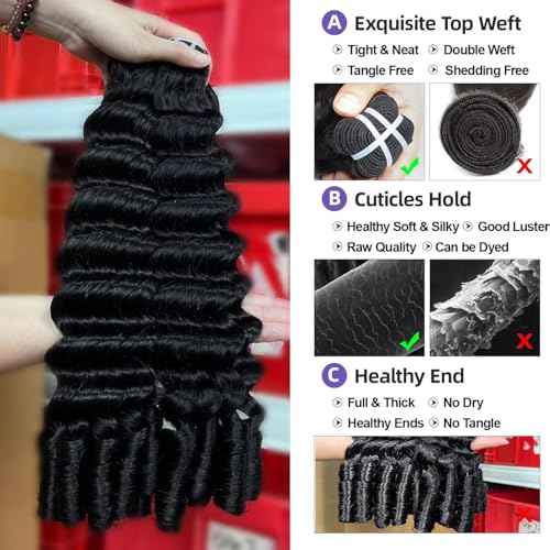 Lemoda 30Inch 1PC/lot Burmese Loose Deep Wave Curly Virgin Human Hair Bundles Spriral Curly Ends Top Quanlity Unprocessed Raw Human Hair Extensions
