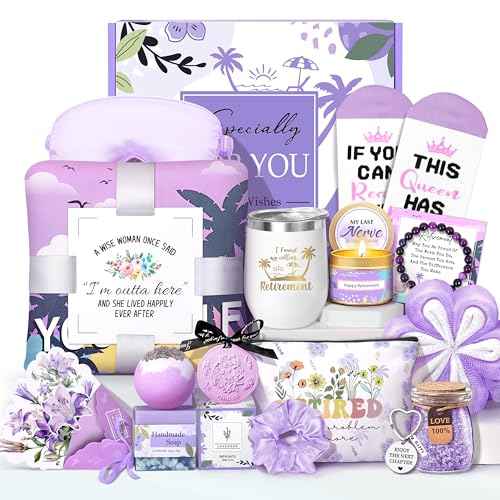 Retirement Gifts for Women 2025 Happy Retirement Gifts for Coworker Nurses Teacher Boss Friends Mom Grandma Retirees Best Retirement Gifts Ideas Funny Retired Gifts Basket