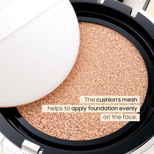 Air Cushion CC Cream Foundation - BB Cream Face Makeup Foundation Create Flawless Coverage, Dewy Face Makeup, Easy Application, All-Day Hold, All Skin Types (Ivory, 3.21 Ounce)