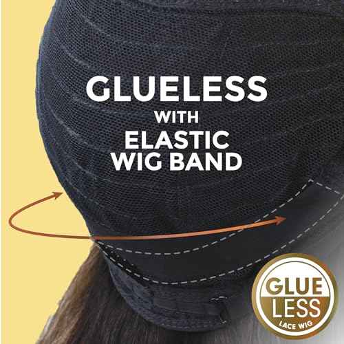 Sensationnel Butta Lace Precut Wigs - Unit 4 Glueless Extra Wide 5 Inch Deep Parting Synthetic Pre Tweezed Smaller Knot Hairline (COPPERRED)