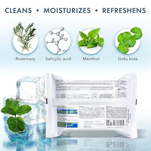 2 Packs, Esha Hair & Scalp Wipes ? No-Rinse Waterless Cleansing Wipes for Braids, Wigs & Scalp Care ? Removes Sweat, Odor & Product Buildup ? Protective Style Essential