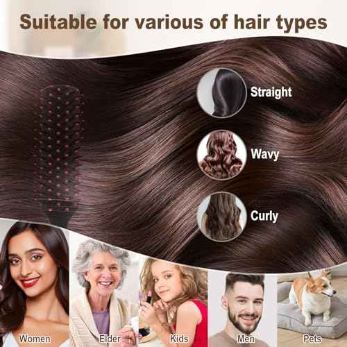 Bulk Hair Brushes for Homeless Individually Wrapped, Hair Brush Bulk, Hair Brush for Curly Hair Suitable for Homeless,Shelter,Air Bnb/Hotel/Guest Apartment (150 PCS)