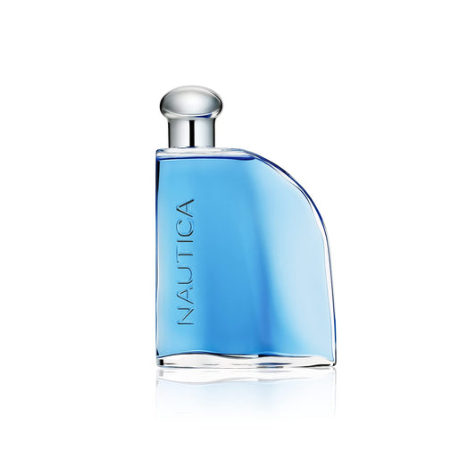 Nautica Blue Eau de Toilette 3.4 fl oz (Pack of 1), Notes of Basil, Jasmine, and Cedarwood, Men's Fragrance, Long Lasting, Everyday Fragrance, Travel Size