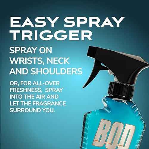 Bod Man Parfums de Coeur Fresh Blue Musk Body Spray 8 oz