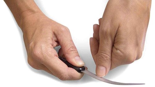 SEKI EDGE SS-404- Curved Natural Nail File (Pack of 2)
