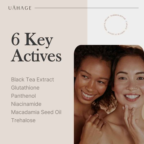 UAHAGE Sebyuk Serum Daily Antioxidant B - Deep Hydration and Nutrition, Vegan Korean Skincare with Glutathione, Niacinamide, Black Tea Extract, Panthenol, Macadamia Oil, Trehalose (30ml / 1.01 fl.oz)