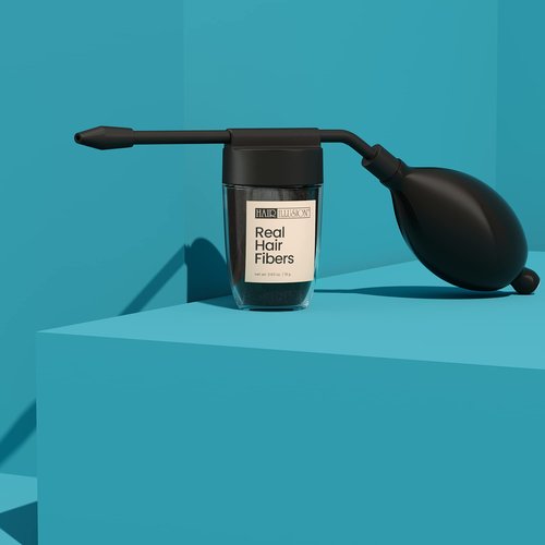 Hair Illusion Spray Applicator Removable Flat Tip designed to Spray Precise Hairline or Remove Tip For Round Sprayer And Wide Coverage (does not include hair fibers)
