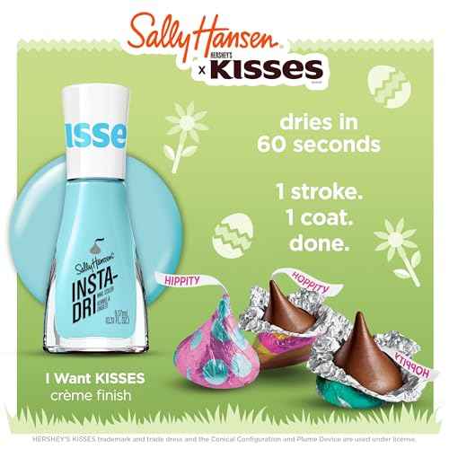 Sally Hansen Insta-Dri x Hershey's Kisses - I Want Kisses, 0.3oz