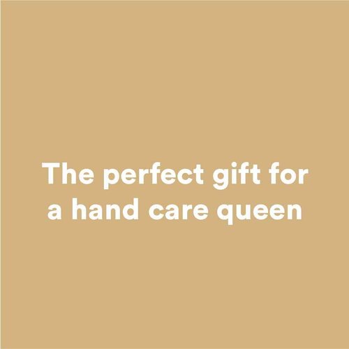 Camille Beckman Romantic Manicure Gift Set, Tuscan Honey, Glycerine Hand Therapy 6 oz, Premium Crystal Nail File