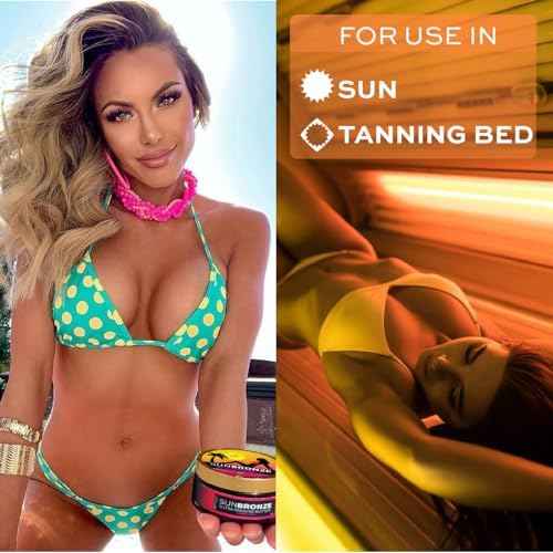 Original Sun Bronze Ultra Tanning Butter - Juicy Watermelon, Use in the sun outdoor or tanning bed Better than tanning oil Tan faster with premium natural ingredients Safe for Sensitive Skin