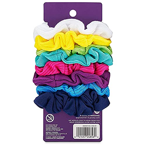 Goody Women's Hair Ouchless Jersey Variety Scrunchies, 8 Count (Pack of 4)