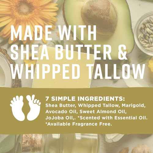 Sun & Done Whipped Beef Tallow for Skin - After Sun Care with 7 Simple Ingredients Including Shea Butter & Coconut | Sun Burn Cream, After Tanning Lotion, After Sun Lotion, Gel, Moisturizer