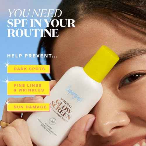 Supergoop! Glowscreen Soft-Radiance Drops Mineral SPF 40 - Sunrise - 1.7 oz - Visibly Illuminates, Smooths, Evens Skin & Blurs Pores Instantly - All Skin Types
