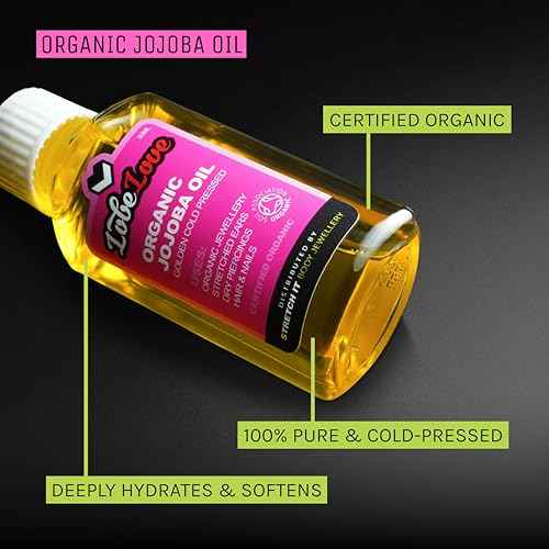 Stretch It - Ear Stretching Aftercare Trio, LobeLove, Premium Ear Stretching Balm, Jojoba Oil, Organic & Professional Saline Solution Spray