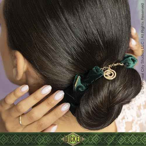 Wicked Emerald City Scrunchie Bobby Pin set - hair clips - hair accessories - hair accessories for girls - gifts for her - Scunci by Conair - 6PK