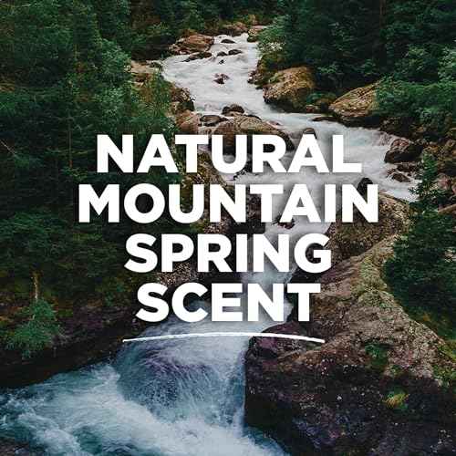 Tom's of Maine Long-Lasting Aluminum-Free Natural Deodorant for Men, Mountain Spring, 2.8 oz. 3-Pack (Packaging May Vary)