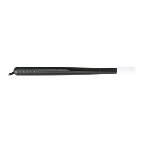 PACK OF 10 - Mellie Microblading Disposable Microblading Pen with Pigment Sponge Disposable Tool For Creating Eyebrows Microblading Supplies (Black, C14 .15mm Nano)
