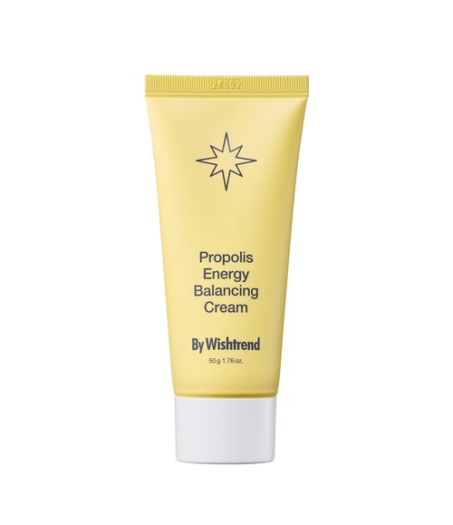 BY WISHTREND Propolis Energy Balancing Cream | 10% Propolis, Face Care for Oily Skin, Improves Skin Barrier, Rich in Antioxidant, Lightweight Texture, Probiotics Moisturizer 1.69 Fl Oz