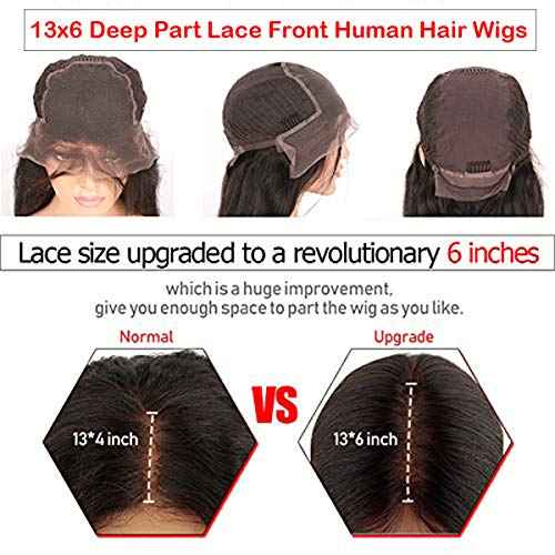 Dreambeauty #18 Blonde Color Lace Front Human Hair Wig for Women Brazilian Remy Glueless Full Lace Human Hair Wig with Baby Hair Pre-Plucked Natural Hairline (20 Inch, 13x6 Lace Front 150% Density)