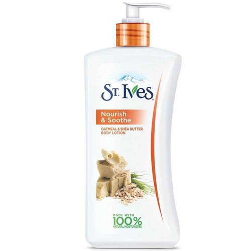 St Ives Body Lotion 21 Ounce Naturally Soothing (621ml) (6 Pack)
