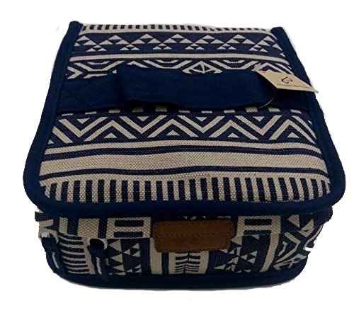 Always Nature Essential Oil Carrying Case - Hold up to 42 Bottles of 15ml Oils! (Blue Ocean, L)