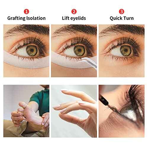 Kirecoo 6 Rolls Adhesive Eyelash Tape, Breathable PE Lash Tape,Eyelash Extension Supplies - 9 m/10 Yard Each Roll (Transparent)