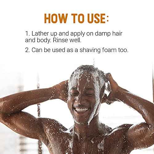 Woody's Mens Body Wash 3 in 1 ? Shampoo, Conditioner, & Body Wash, All-in-One Cleanser, Refreshing & Hydrating with Natural Extracts - 32 fl oz