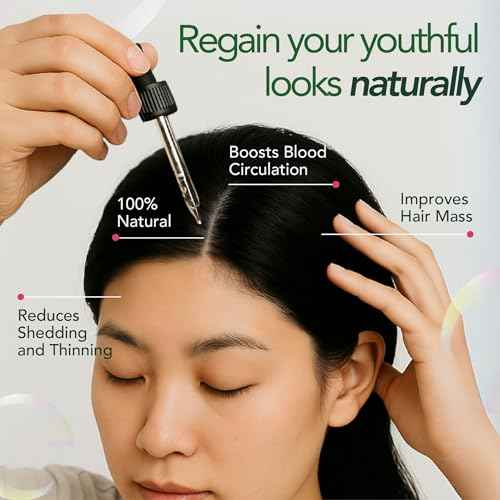 Ayurvedic Growth Accelerator Hair Serum for Hair Growth | Serum for Hair Growth | Scalp Serum for Hair | Hair Growth Products, 100ml