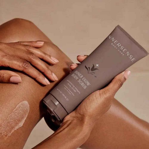 INNERSENSE Organic Beauty - Inner Glow Body Scrub | Non-Toxic, Cruelty-Free Exfoliating Enzyme Body Scrub (6.7 fl oz | 200 ml)