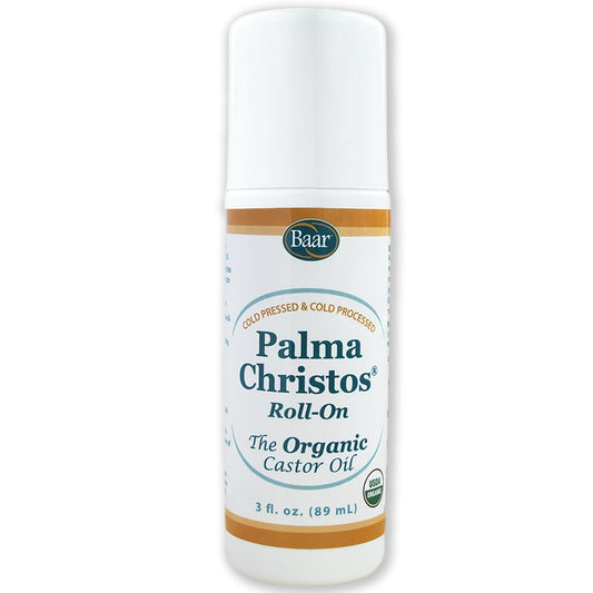 Palma Christos Roll-On, Organic Castor Oil 3 oz