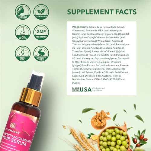 Ayurvedic Growth Accelerator Hair Serum for Hair Growth | Serum for Hair Growth | Scalp Serum for Hair | Hair Growth Products, 100ml