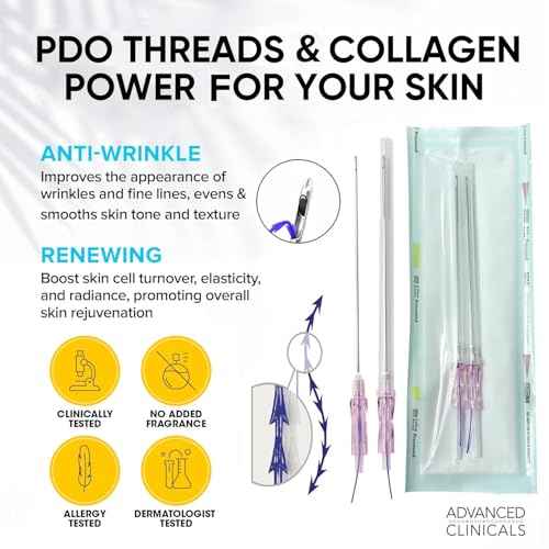 PHYMAT ACADA Pdo Threads for Face Lift Cog 18G100mm Pdo Fishbone Thread Bullet Blunt Cog Threads for Face Lift 20Pcs