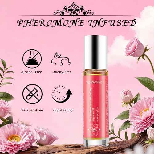 Pheromones Perfumes for Women, Long Lasting Roll On Perfume Oil, Travel Size to Amplify Your Charm and Boost Social Interactions, Attract Men with Our Premium Cologne Perfume Oil