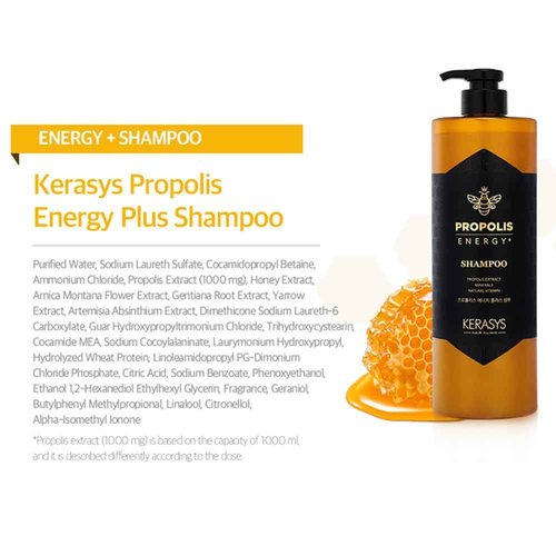 Kerasys Propolis Energy Plus Shampoo 33.8 Fl.oz (1000milliliter)