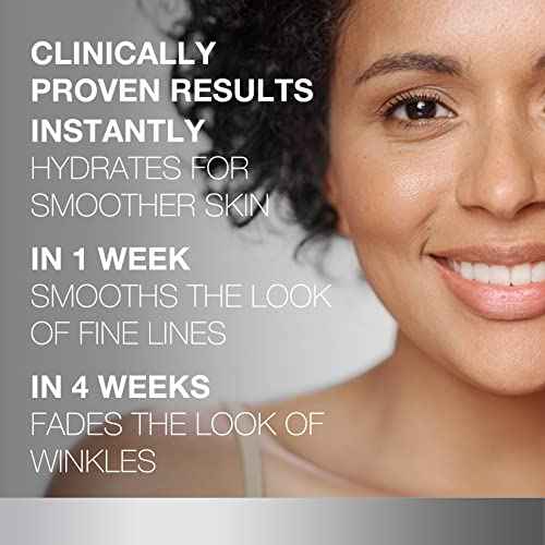Neutrogena Rapid Wrinkle Repair Retinol Face Moisturizer Night Cream, Anti-Aging Face Cream with Retinol & Hyaluronic Acid, 1 fl. oz + Trial Size Hydro Boost Facial Cleanser, 0.5 fl. oz