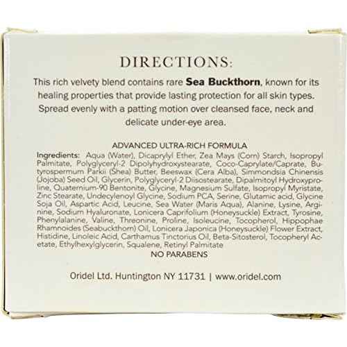 Oridel Velvet Ultra Night Cream with Sea Buckthorn
