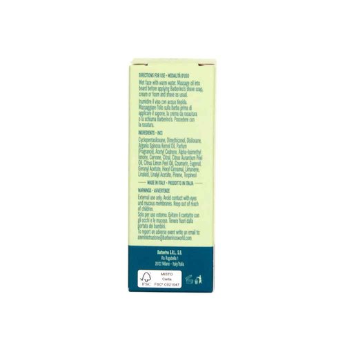 Barberino's Utra gliding pre-shave oil