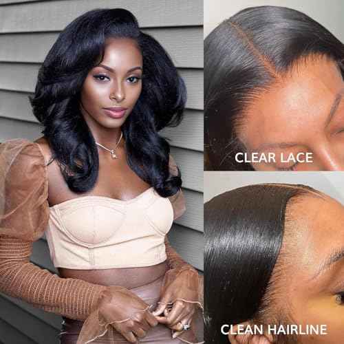 IDN BEAUTY SKINLIKE REAL HD 5x5 Lace Closure Human Hair 18 Inch Body Wave Closure Bleached Single Knots Ultra-thin 5x5 HD Lace Closure Virgin Human Hair 0.1 mm Pre Plucked Hairline