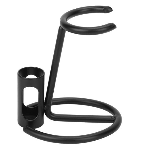 ZJchao Holder Stand, Matte Black Non-Slip Quick Drying Shaving Stand for Shaving Brushes, Metal Hanger Shaving Brush Holder for Men