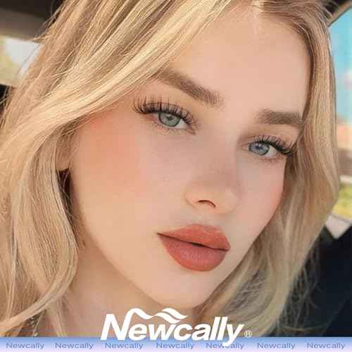 Cluster Lashes Wispy Natural Eyelash Clusters DIY Lash Extension C-curly Cluster Eyelash Extension 10-16MM Individual Lashes Thin Lash Band by Newcally